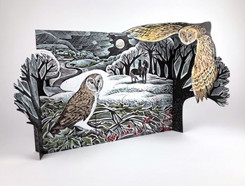 Owl in Winter Advent Calendar