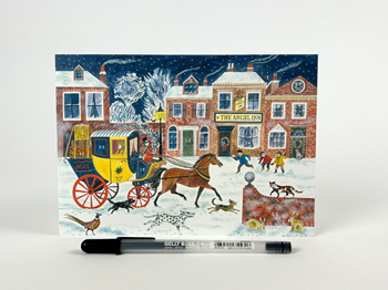The Angel Inn advent card