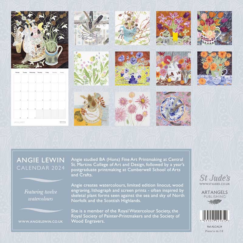 Angie Lewin 2024 Calendar