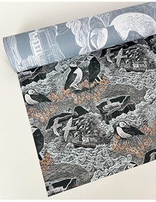 Fair Isle Puffins at the North Lighthouse Wrap