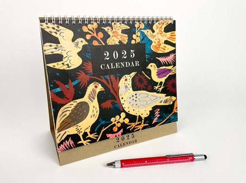 2025 Art Angels Desk Calendar