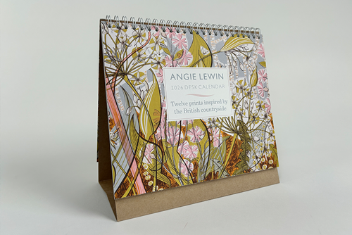 2026 Angie Lewin Desk Calendar