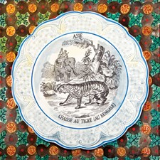 Victorian Crockery 'Chasse au Tigre'