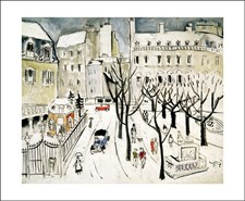 Paris Snowscene, 1926