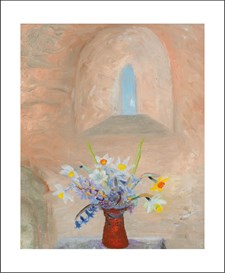 Daffodils and Hyacinths in a Norman Window c.1950-55